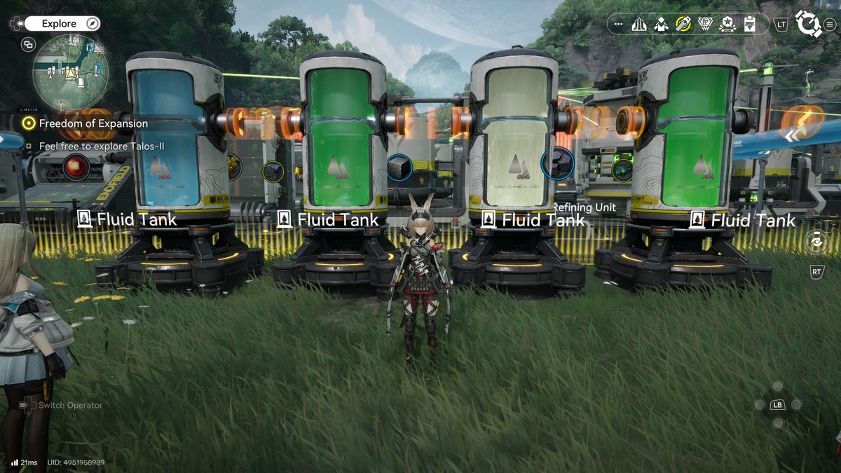 I wish they make different herb juices to be different color. Wulling would have been more colorful. #Endfield