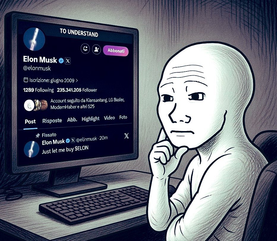 Why the hell are you STILL waiting for Elon to tweet before you ape into a memecoin?  Bro, the greatest meme play of our lifetime is ALREADY LIVE — and it’s called $ELON.  While everyone else is glued to the timeline praying for a single post to “make it,” you can BUY $ELON RIGHT