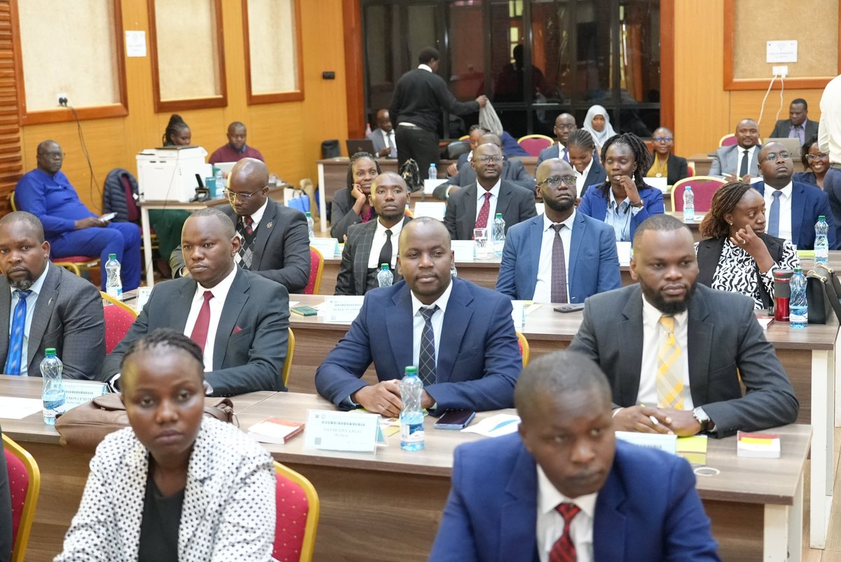 Kenyajudiciary's tweet photo. The Kenya Judiciary Academy reaffirms its commitment to walking this journey with you. This induction is the first step in a lifelong partnership in learning. We are dedicated to providing ongoing support and specialized training. Our goal is a judiciary that is legally astute, technologically proficient, and ethically unwavering-Justice (Dr.) Smokin Wanjala, Supreme Court Judge & Director General, KJA #MagistratesInduction