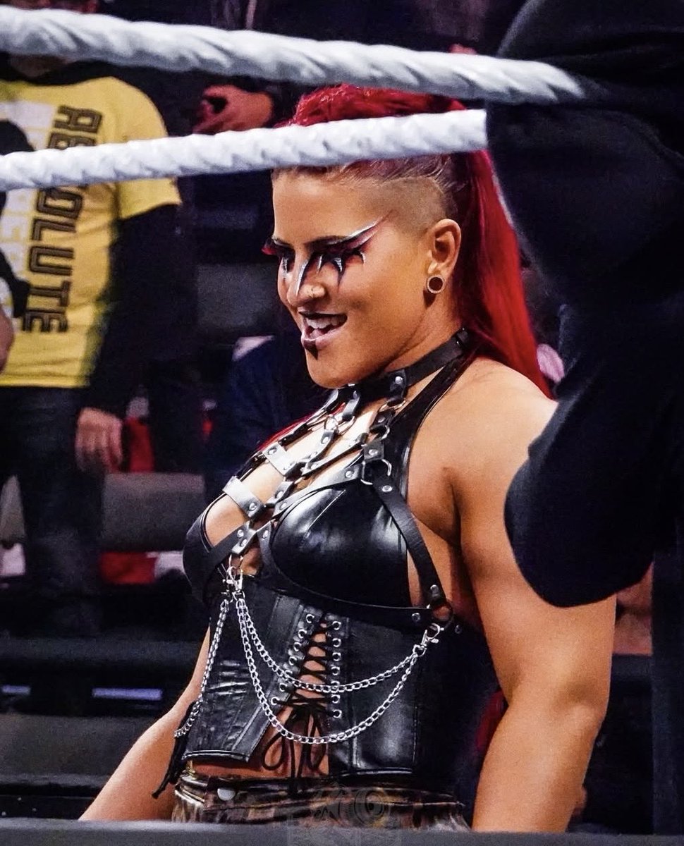 There’s no escaping from me. ⟡ @ZariaWWE_ parody. tweet media