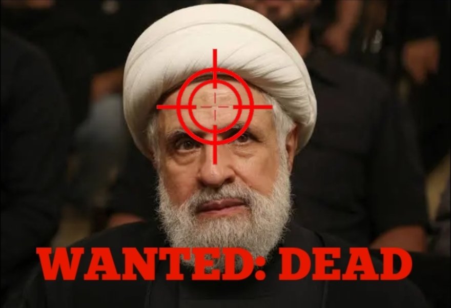 MOSSADil's tweet photo. 🚨 BREAKING: MARKED MAN
Israel’s Defense Minister has declared that Hezbollah leader Naim Qassem is now a target for elimination.
