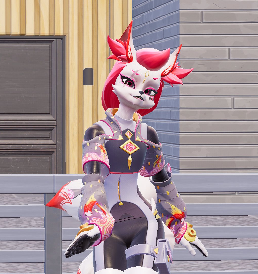 Kitsune_Kimiko's tweet image. Hitting a cute pose. ☺️
#Kimiko #KimikoFiveTails #Fortnite #FortnitePacificBreak #Fortography