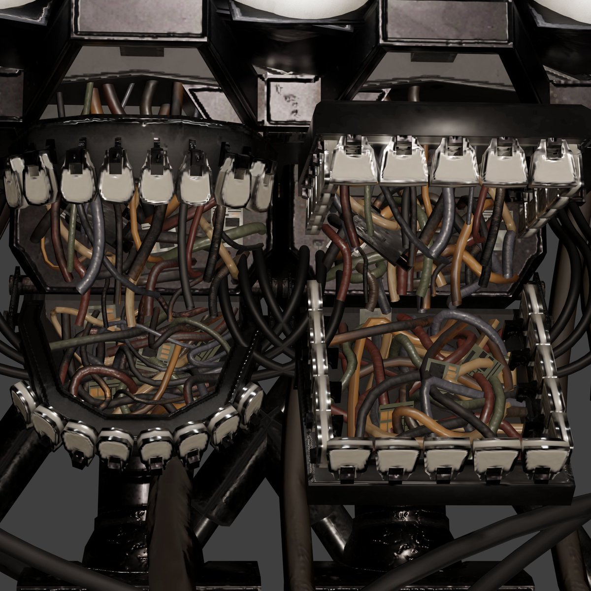 More book acurate squared jaw/teeth and I also made the pupils smaller cause I think that makes it look more creepier