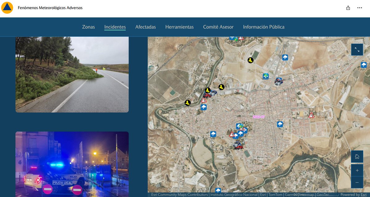 Esri_Spain's tweet photo. 📢🌏 #DíaMundialdelaProtecciónCivil | Reconocemos la labor clave de estos equipos y cómo el GIS impulsa decisiones, planificación y respuesta. Destacamos el #StoryMap de @GalvezRivas (Puente Genil) sobre cartografía e inteligencia geoespacial.
🔗 https://t.co/rnO8zpczA1 https://t.co/VxHMXRkt8P