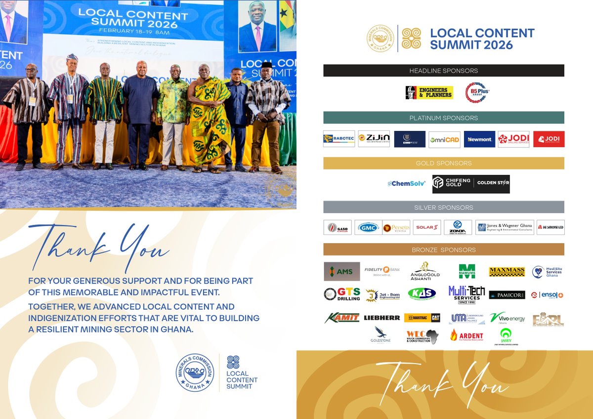 Minerals Commission Ghana tweet media