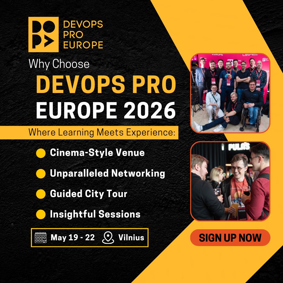 DevOps Pro Europe tweet media