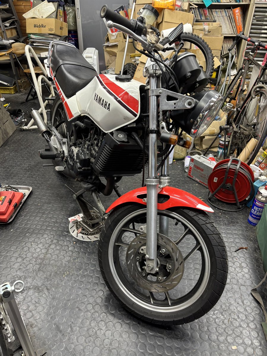 RZ125　YUZOチャンバー 10月26日(水)－③ ☆ RZ125 YUZOチャンバー ☆ | 八王子の自動車板金