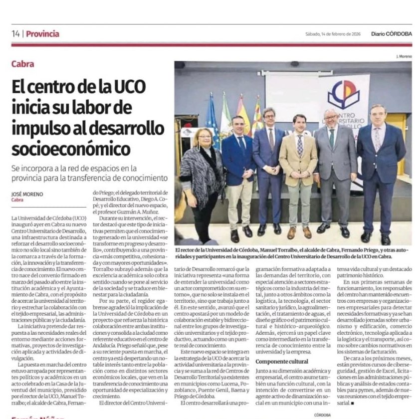 Consejo Social UCO tweet media