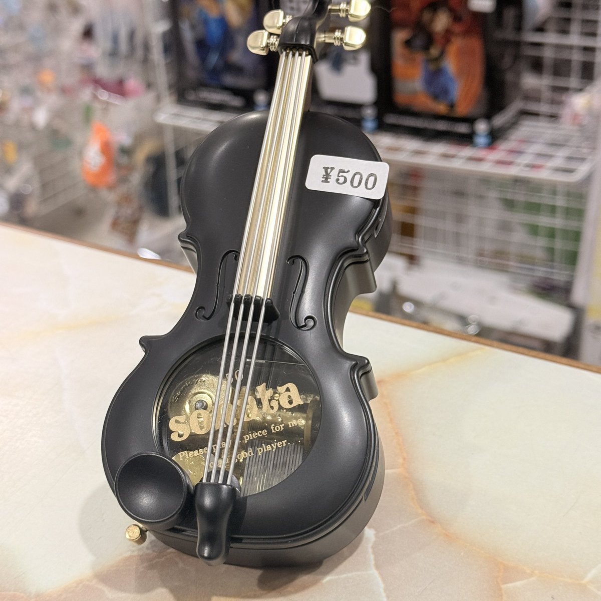 レトロ 楽器型 オルゴール 500円⭕️