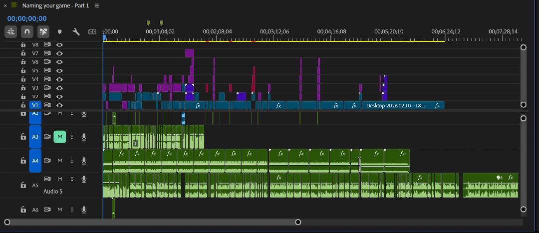 SiriusGamingST's tweet photo. Stuck in editing hell for my next YouTube video essay. Decided to finally ditch the AI voice and use my real one for this one. A bit terrifying haha. I really need to go into a “good enough” mentality if I want to finish this one. #indiedev #solodev #doneisbetterthanperfect https://t.co/s39NErAXZx