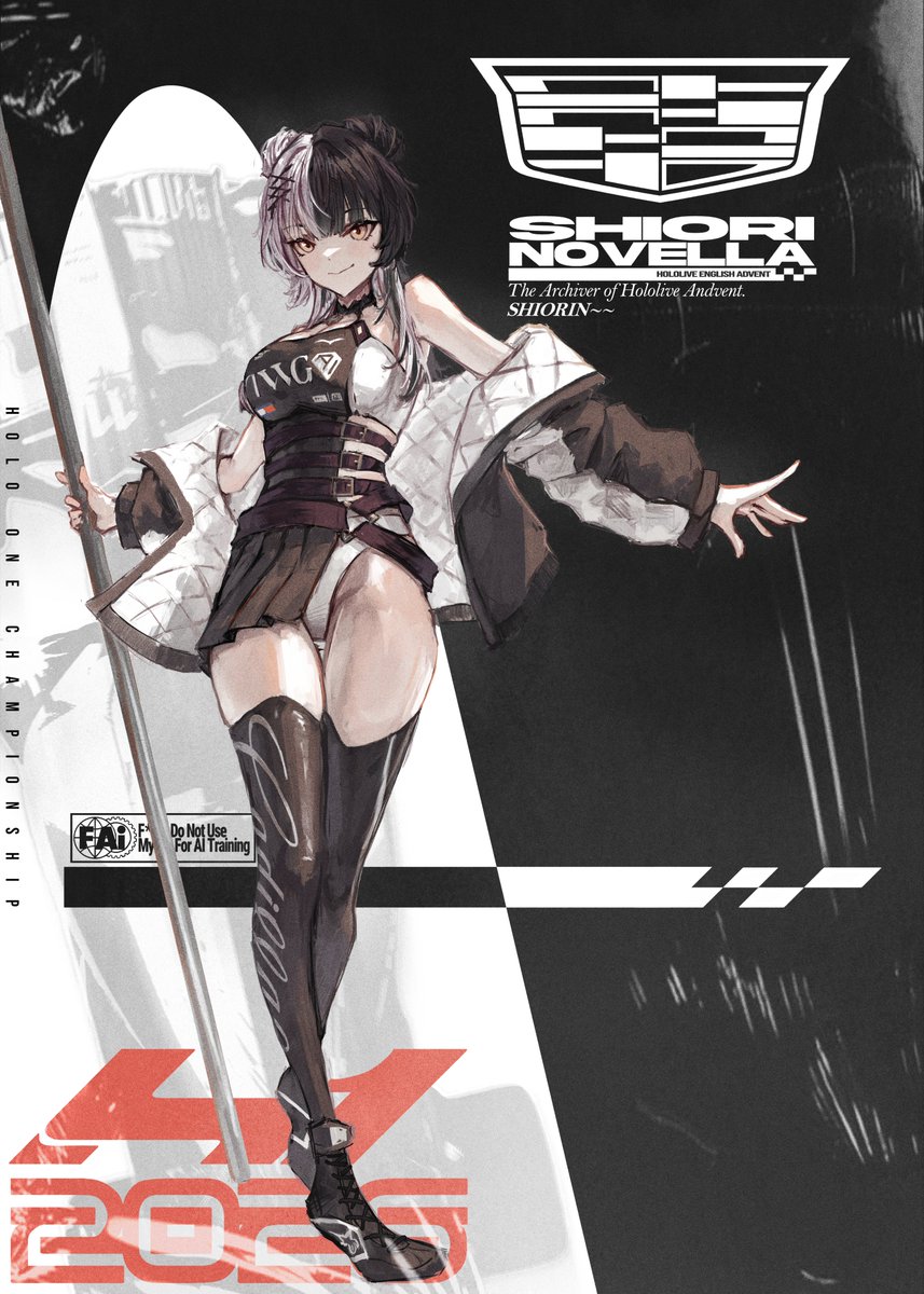 Monochrome team, Shiorin Race Queen
#ShiorinSketch