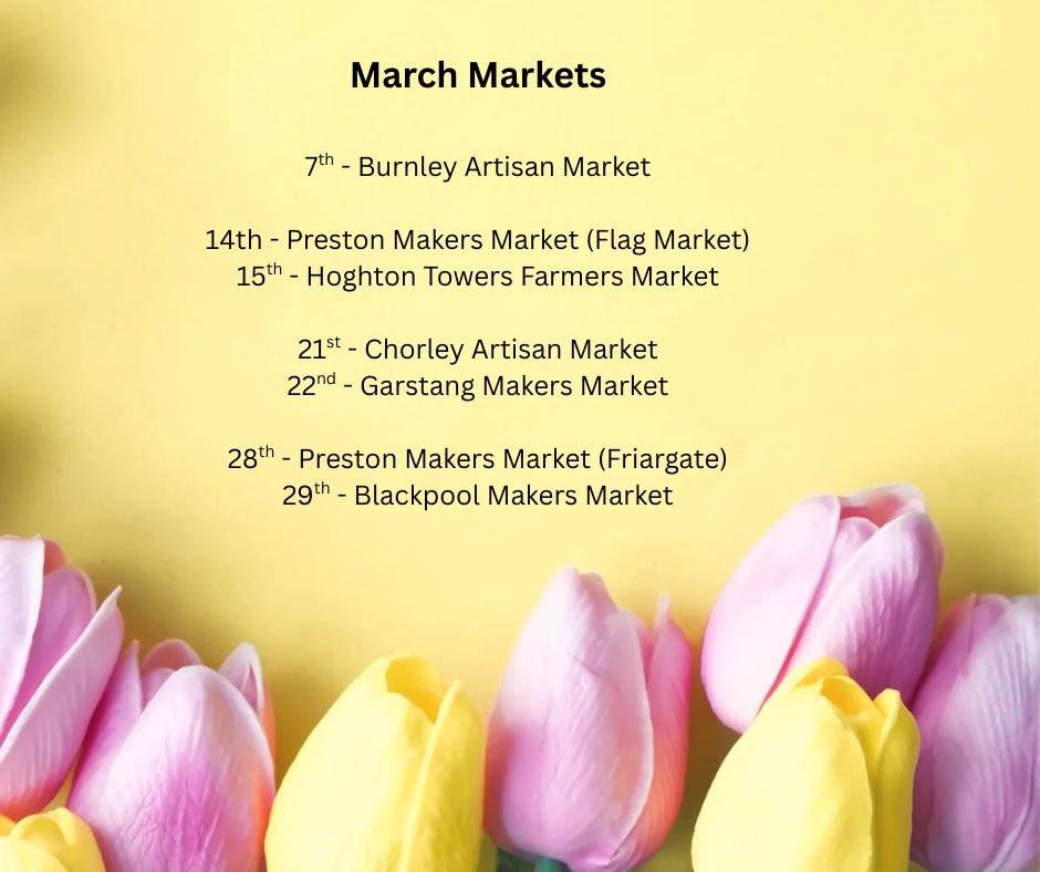 gillianabennett's tweet photo. Here’s where you will find Larch Tree Crafts this month, we’ve got a busy one😀. https://t.co/NsfBZipeGj