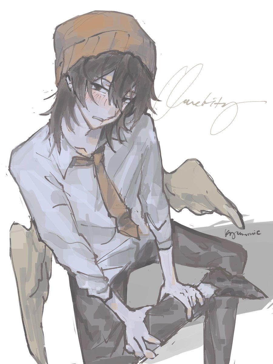 kyuummie's tweet image. 🤍 #dsmp #quackityfanart