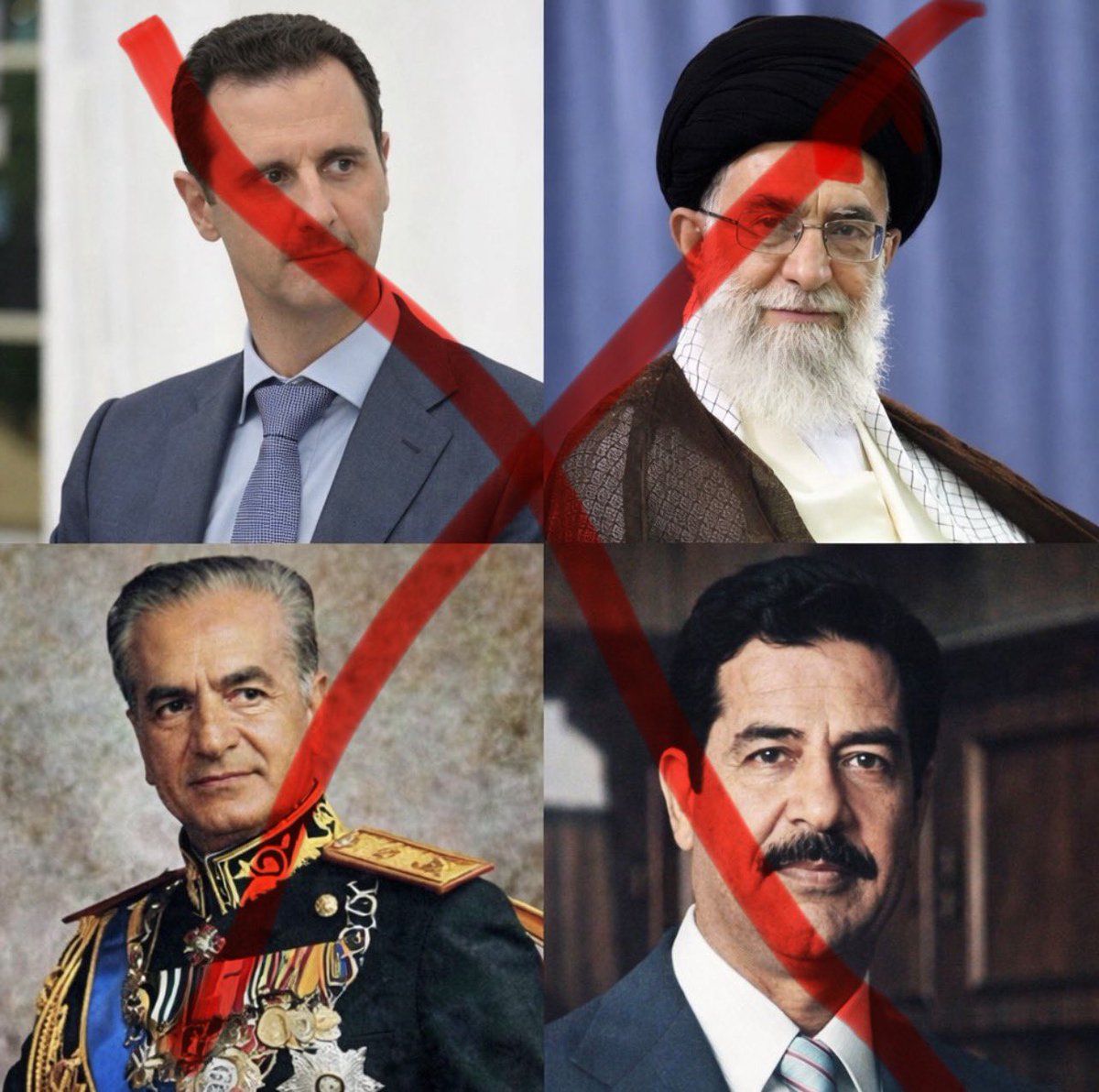 ChiaAliyar's tweet image. Dictators go to hell.
#Kurds and #Israelis 🇮🇱will build a better life for the people of the Middle East.

A New Middle East.
#NoShahNoMullah 

#IranWar