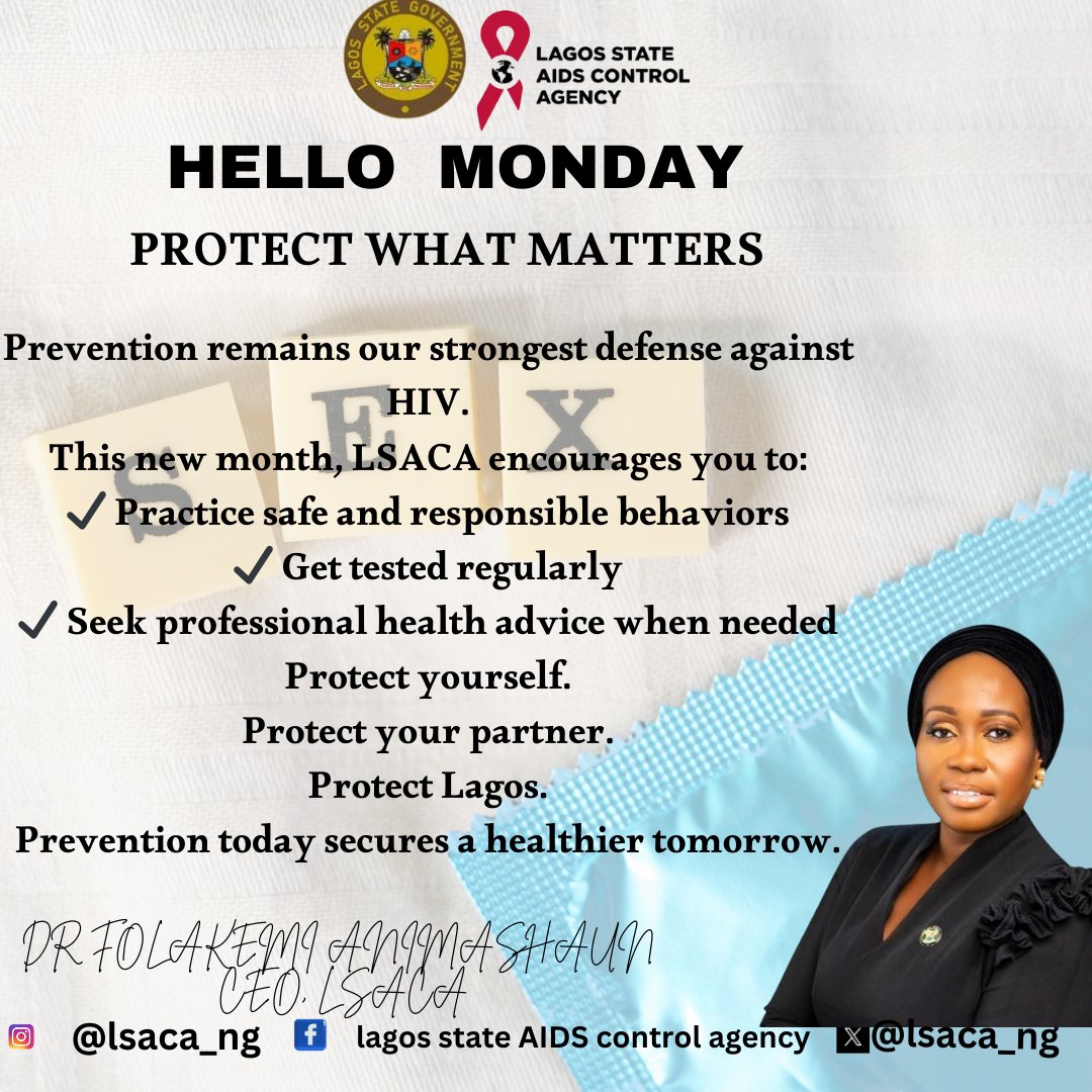 Lagos State AIDS Control Agency tweet media