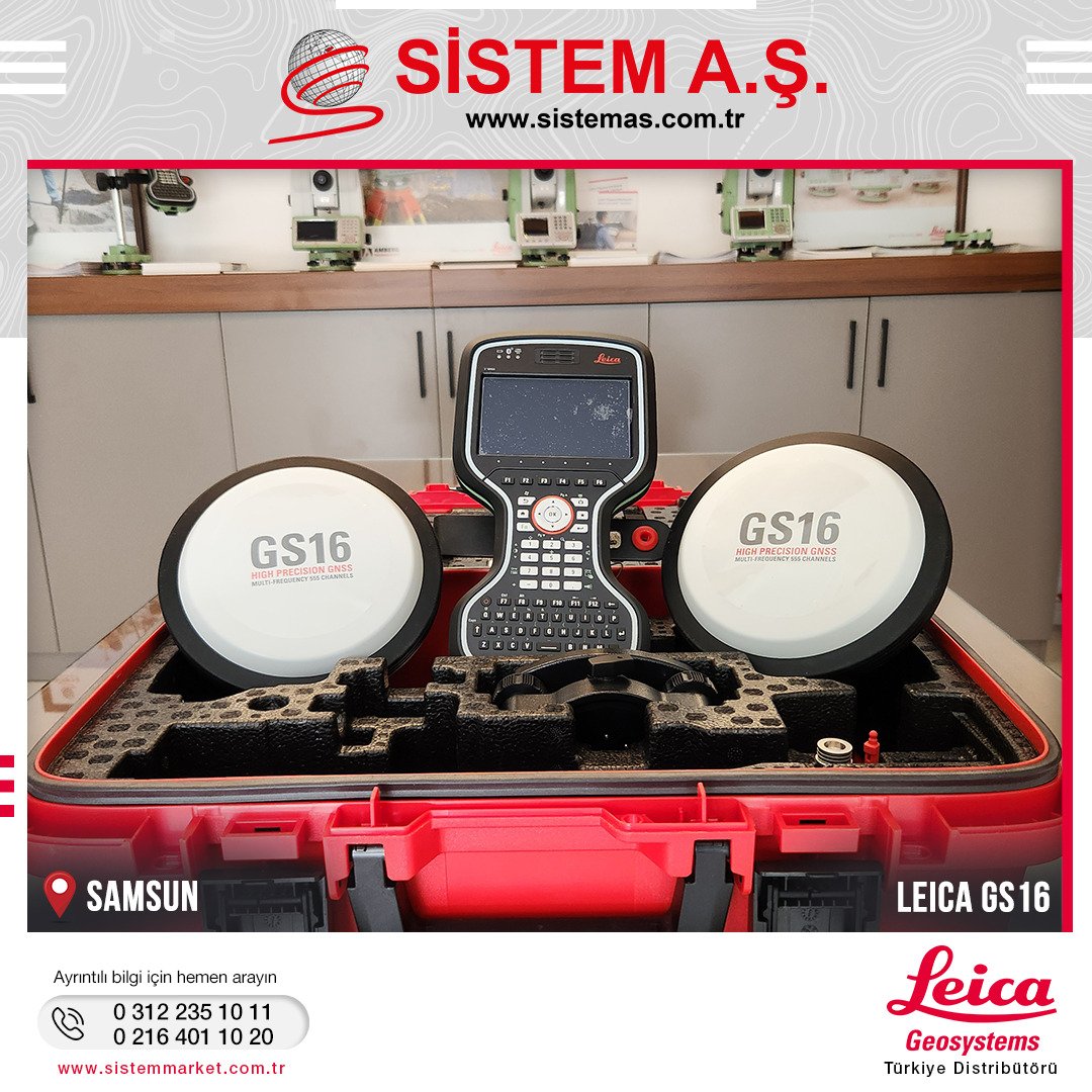 Leica GS16 GNSS / SAMSUN
Müşterimize hayırlı olsun.
Firmamıza duydukları güven için teşekkür ederiz.
Tecrübe, istikrar ve güvenle hizmet vermeye devam ediyoruz.
.
#Leica #LeicaGS16 #sistemaşsatış #GNSS