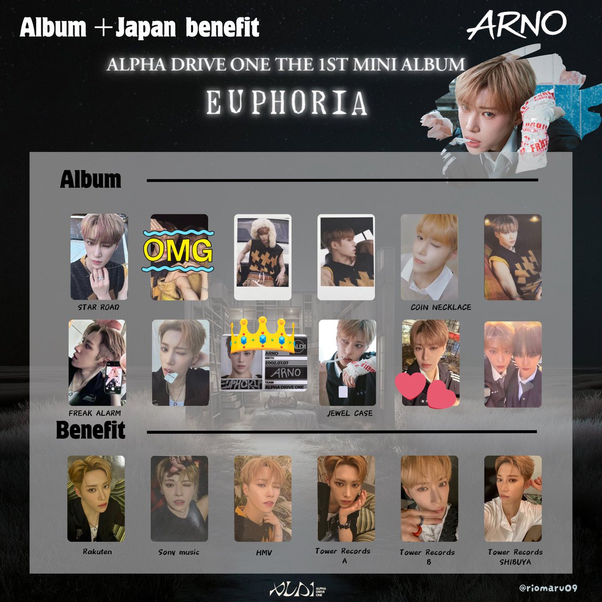 ALPHADRIVEONE ALD1 アドワン アルディワン EUPHORIA トレカ 買取 交換