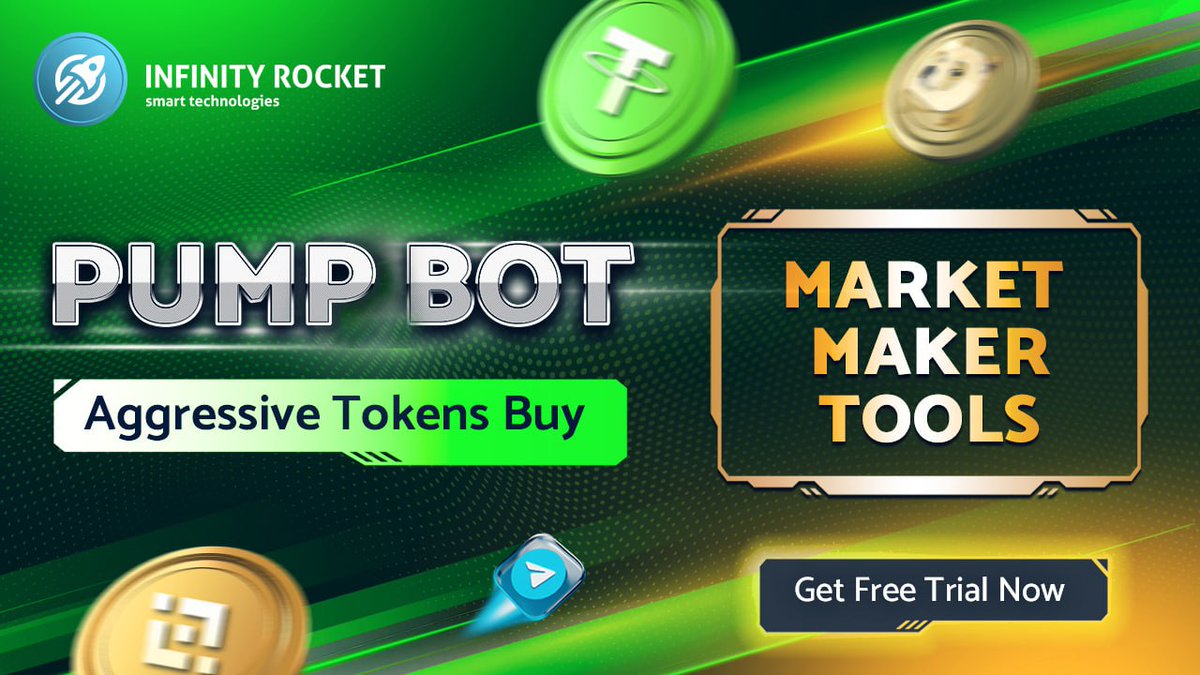 Market Maker Bot for DEX by Infinity Rocket tweet media