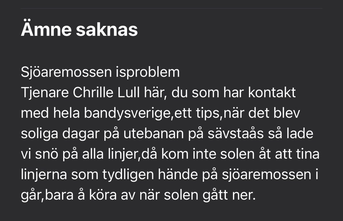 Christoffer Million tweet media