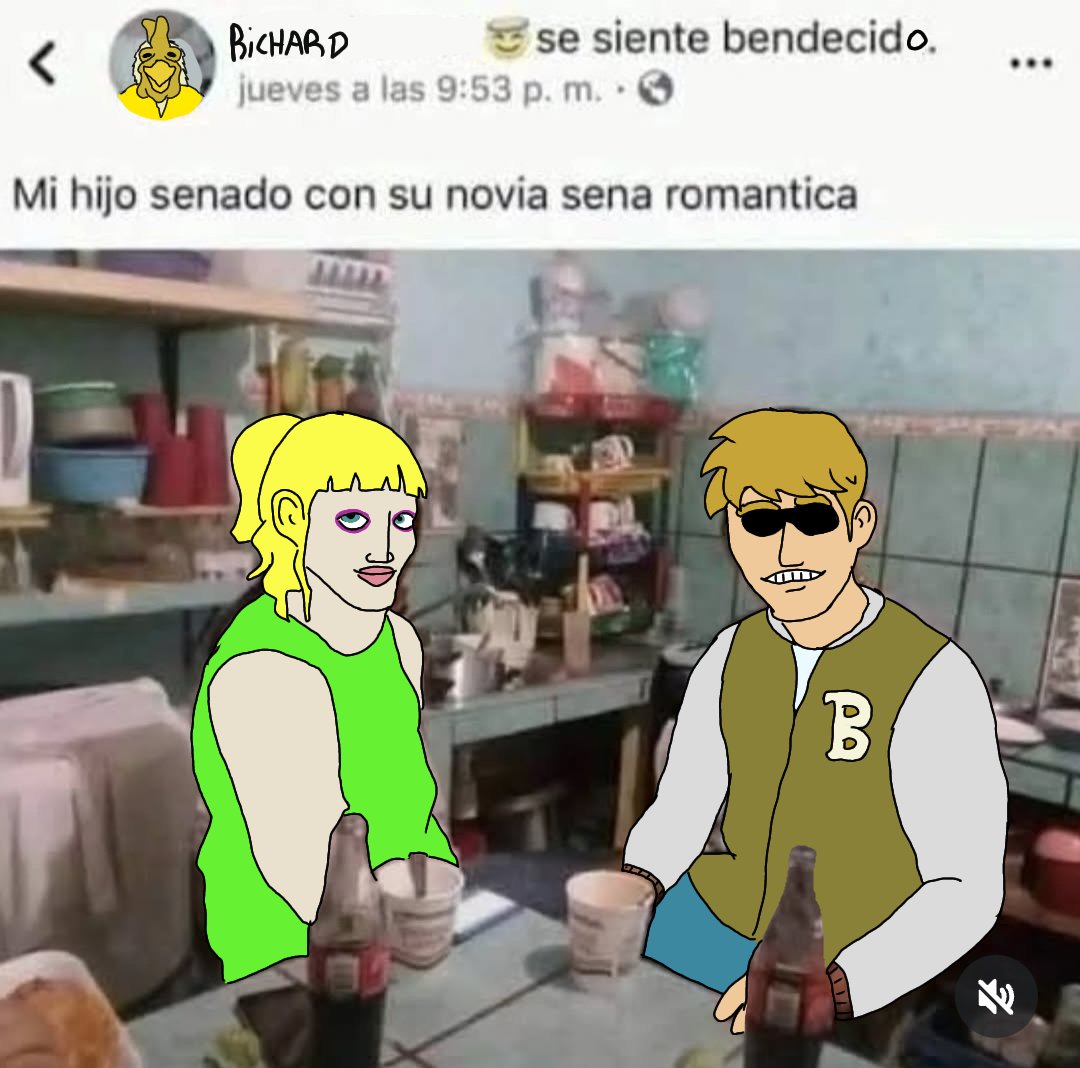 el_chaqueteador's tweet photo. cheque se este curi del chaquetas comiendo con su novia juas juas tengo sueño waza lol jaja xd #curi #hotlinemiami #mequierosuicidar #quieroamigos #jackey #girlfriend #derrepenteaparecerichterycagatodojajaqueloko https://t.co/AVhVSU628K