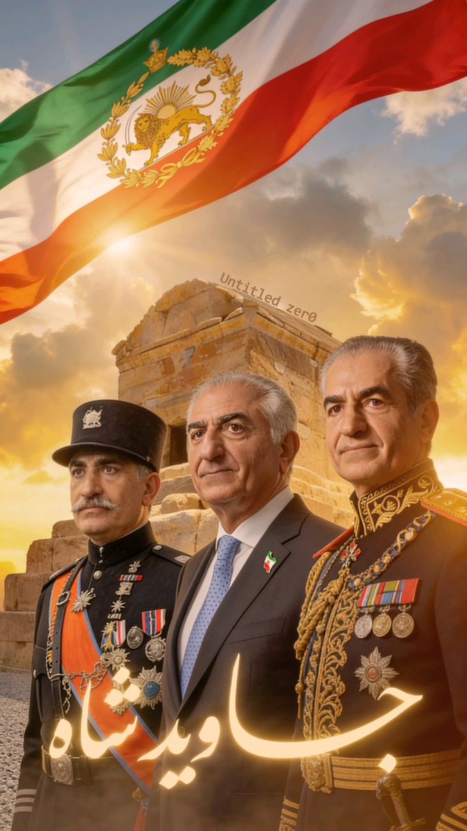 silentnotesaz's tweet photo. Listen, world: The people of Iran chose their true leader long ago. Not by force or fear, but with their hearts, souls, and blood.

Prince Reza Pahlavi defends the true Iran - proud, free, and eternal. The lion rises again. 👑🦁🇮🇷

#JavidShah 
#KingRezaPahlavi https://t.co/J3qimxBy62