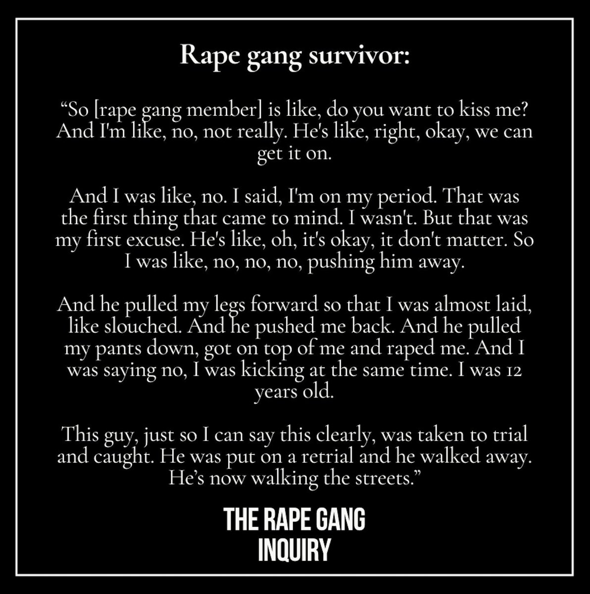 They brought in loads of Muslim migrants
Who raped up to a million White British Girls
They did absolutely nothing about it
They arrested people who tried to stop it
They silenced everyone trying to expose it
And they are still in charge today

We need a revolution in Britain 🇬🇧
