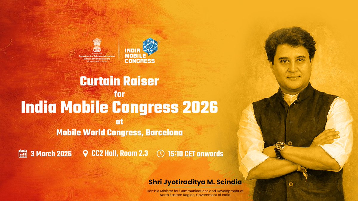 India Mobile Congress tweet media