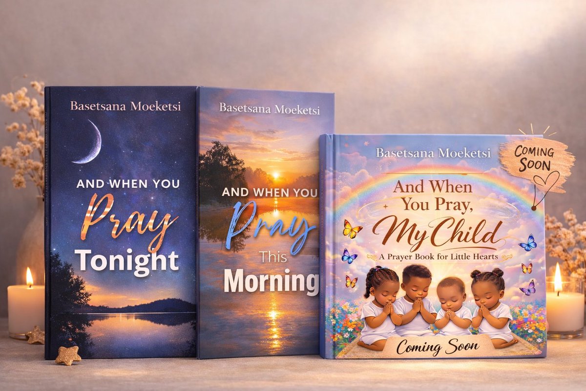 AusBassie's tweet photo. I started posting prayers 2 years ago when it didn’t make sense. People laughed. People questioned it.
But I didn’t stop.
Now it’s a series… and a children’s book is coming.
The beginning won’t make sense but the obedience will. If you needed a sign to start something, GO FOR IT!