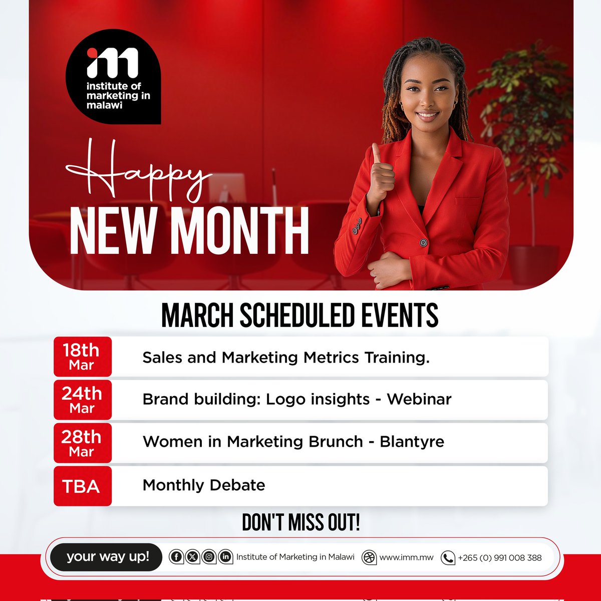 Institute of Marketing in Malawi tweet media