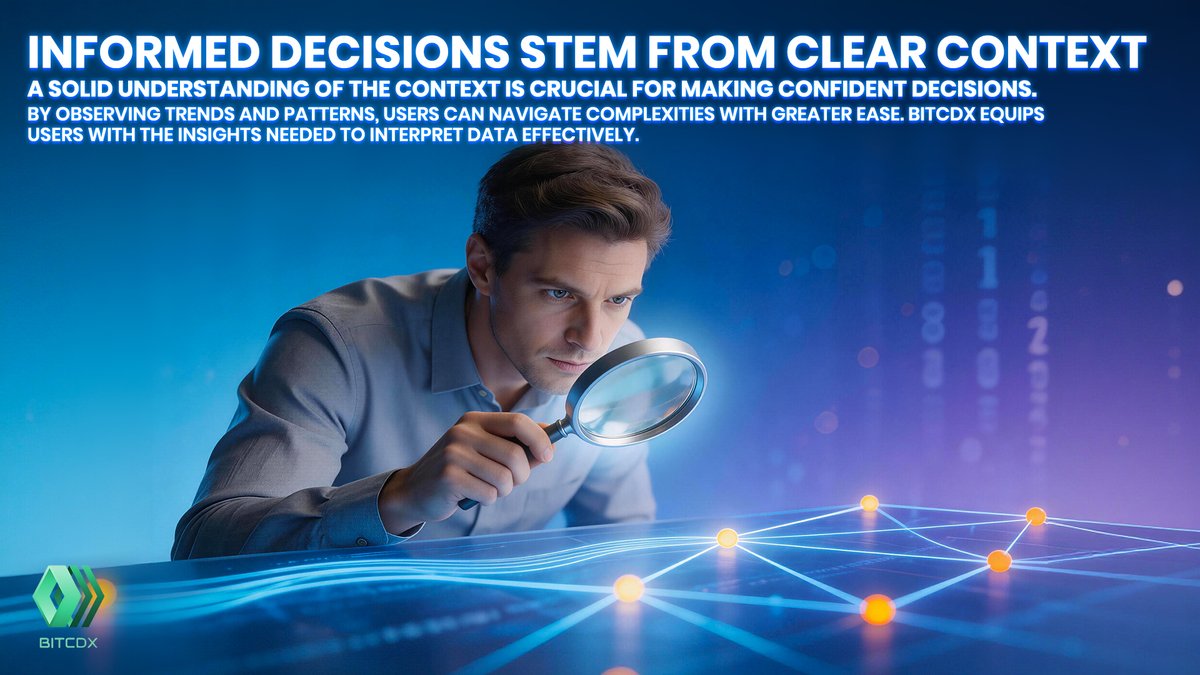 BITCDX_Global's tweet image. ✨ Context turns information into meaningful direction. 🌐
🧠 As Albert Einstein said, “If you can't explain it simply, you don't understand it well enough.” 🚀
🌱 Bitcdx supports decisions grounded in clear insight.

#Bitcdx #ContextMatters #StrategicInsights #SmartDecisions