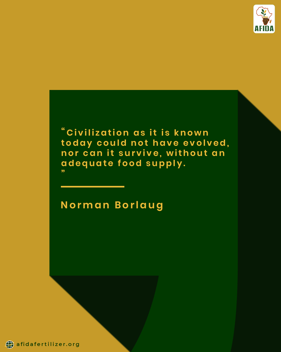 AFIDAFertilizer's tweet image. A new month. A new week. A renewed focus on what sustains societies—agriculture.

Smart fertilizer use and sustainable soil management are essential to feeding billions while protecting our ecosystems.

Let’s make it count. 🌱

#NewMonth #AFIDA #SustainableAgriculture #SoilHealth