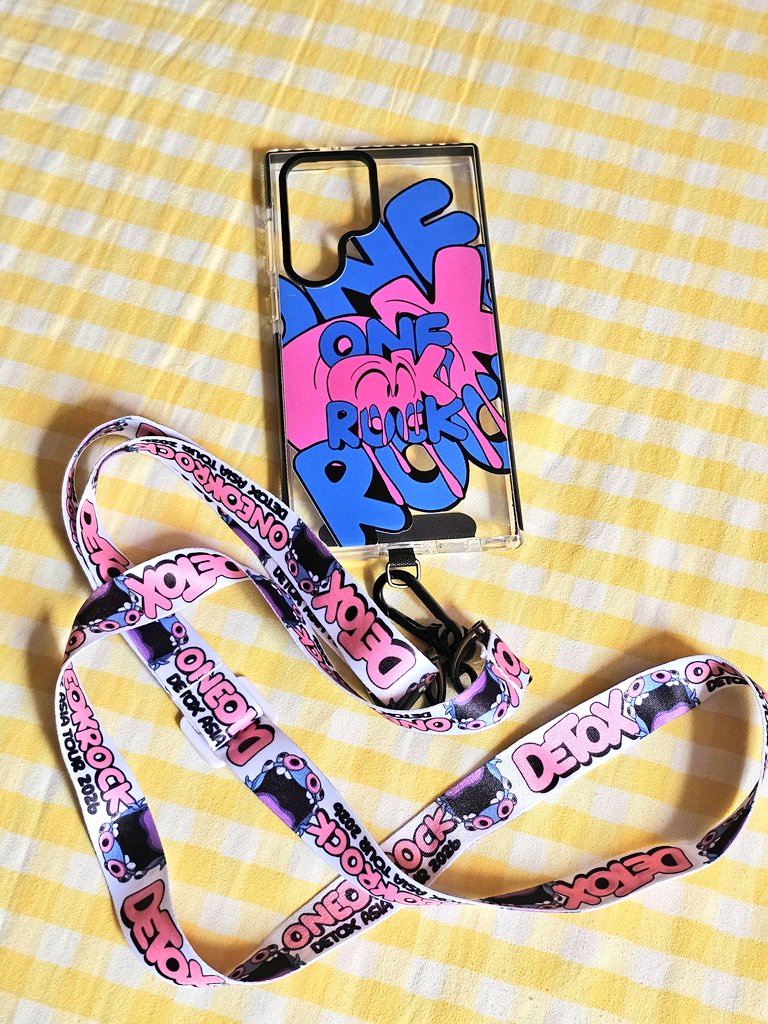 I felt like hindi ko naman magagamit ang waterbottle strap. So I DIY the strap and turned it into a phone lanyard. I'm too excited  to use it this wed 🤧🩷 Can't wait to see <a href="/ONEOKROCK_japan/">ONE OK ROCK_official</a> again! 😍🫶