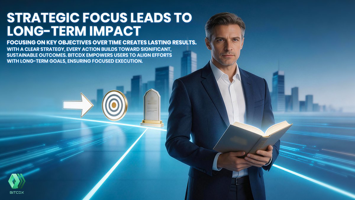 BITCDX_Global's tweet image. ✨ Focusing on key objectives turns effort into steady progress. 🌐
🔍 Clear priorities guide decisions toward sustainable growth and lasting results. 🚀
⏳ At Bitcdx, alignment with long-term goals keeps every step meaningful. 🌱

#Bitcdx #StrategicFocus #LongTermGrowth