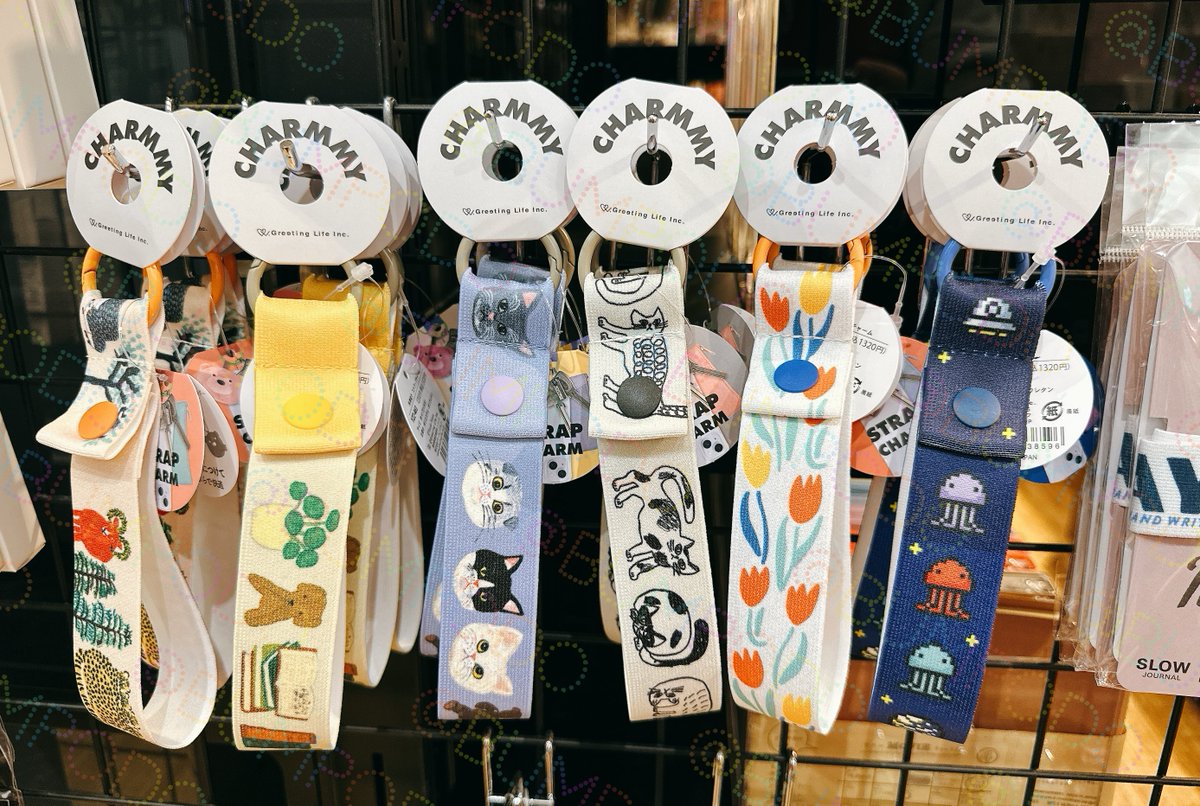 グリーテイングライフさんの『CHARMMY／ストラップチャーム』が入荷