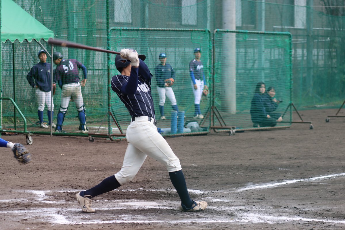 【試合結果】
春季オープン戦(A)
大阪大学 10-5 京都大学●

阪　205 001 002 | 10
京　001 001 210 | 5

投)平木、朽網、櫛田、宮﨑、堀川

#京都大学
#硬式野球部
#一体感
#礼儀礼節を持ち皆に愛される野球部