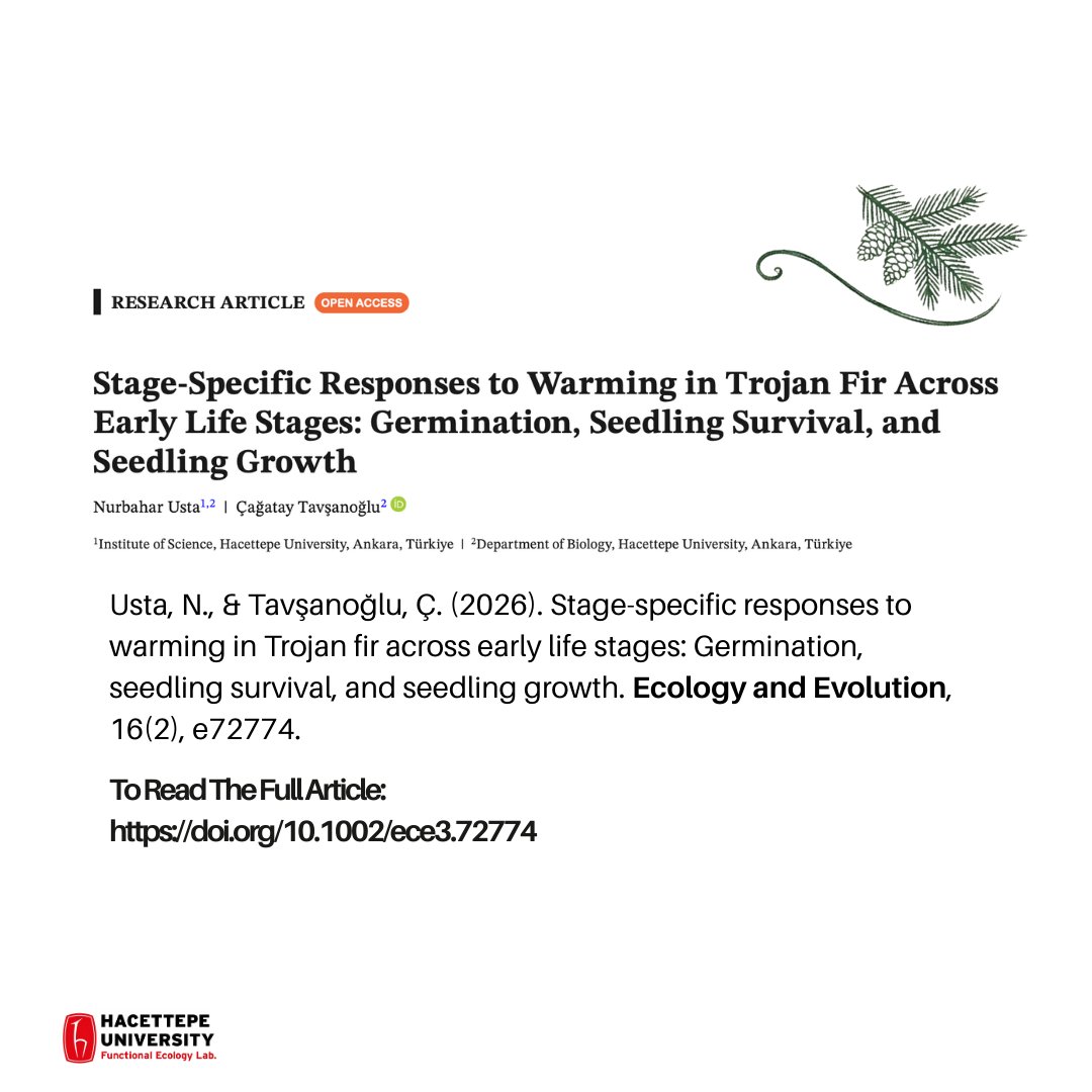 Functional Ecology Lab. tweet media