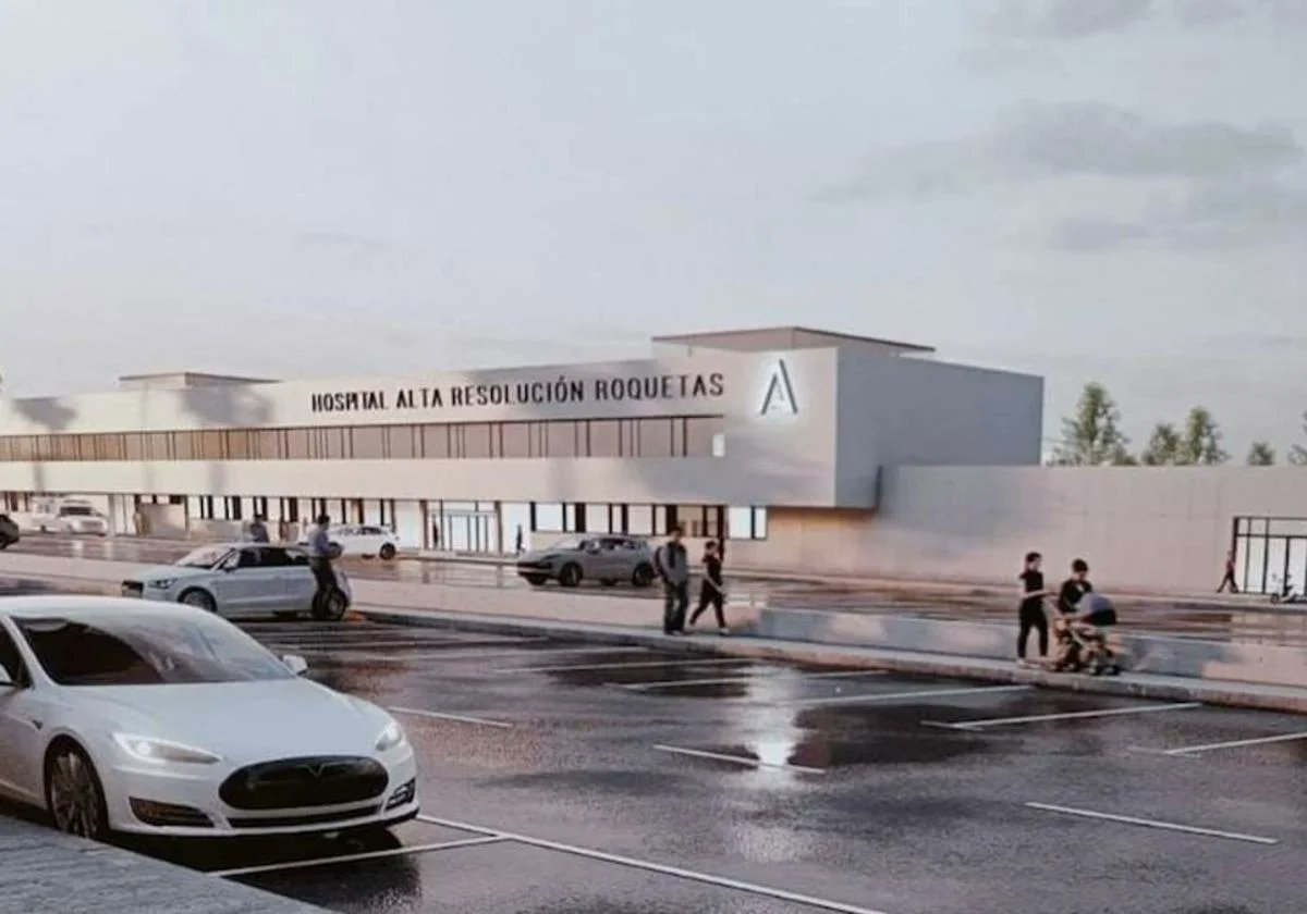 Laoalonso's tweet photo. El hospital de Roquetas será una realidad en breve.  Una infraestructura que mejorará la salud de los que aquí habitan. Lo demás son ganas revolver el río en la búsqueda de ganancias de escaso recorrido. https://t.co/h2HUWLr3mB https://t.co/fwZ97GWDqB