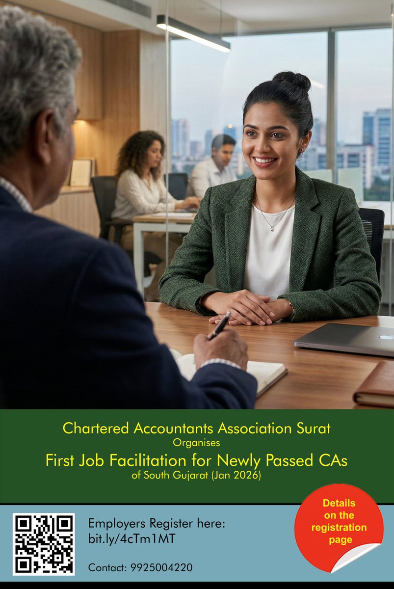Chartered Accountants Association, Surat tweet media