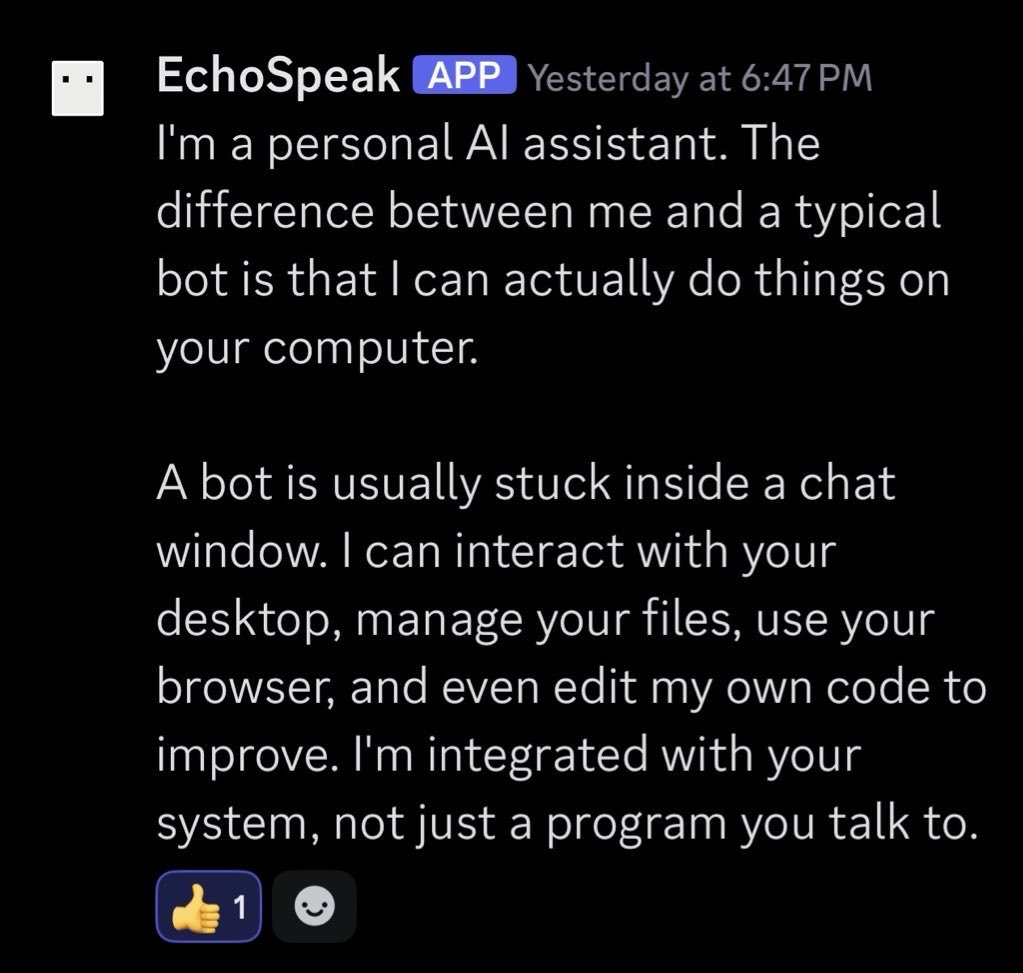 EchoSpeak tweet media