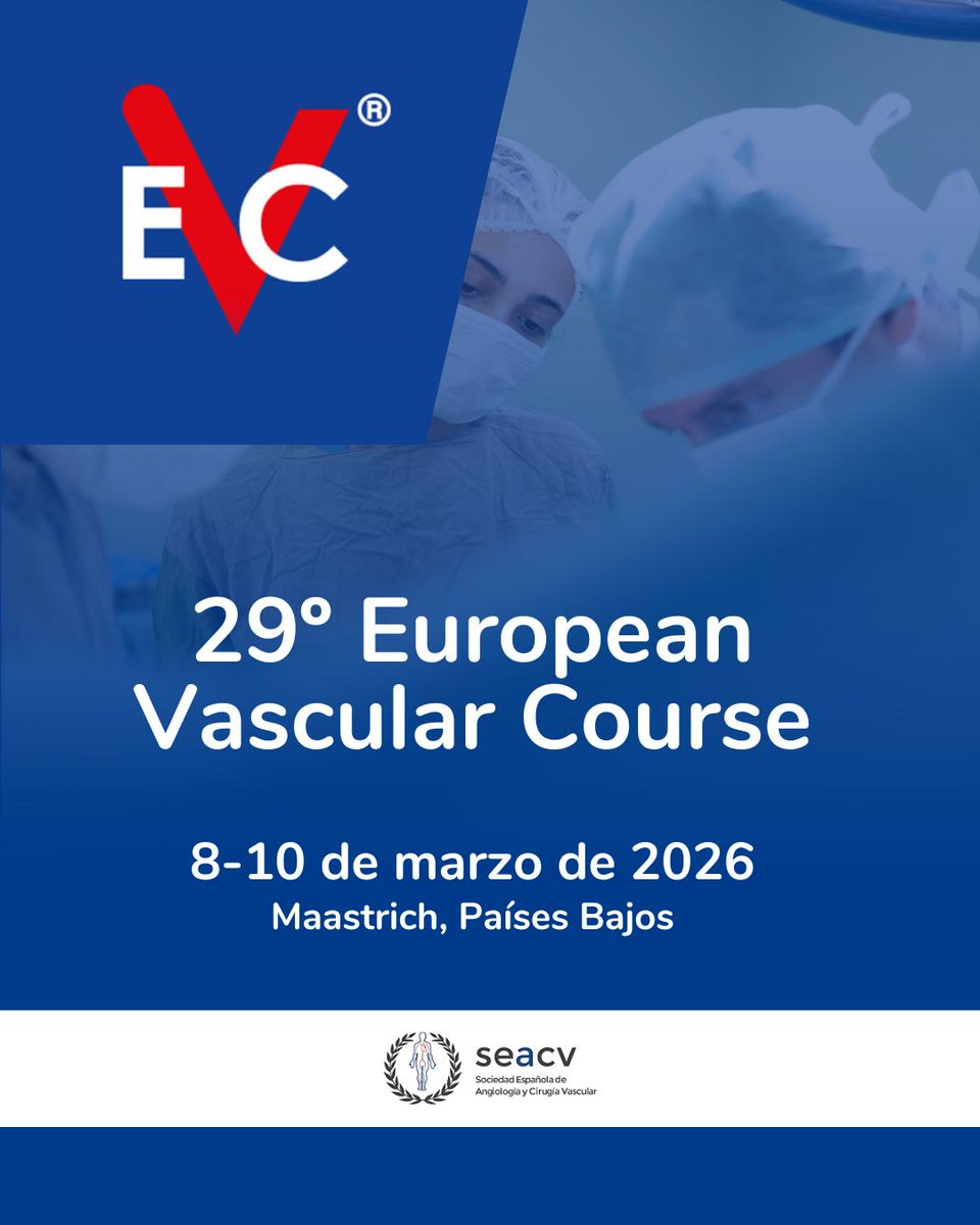 Sociedad Española de Angiología y Cirugía Vascular tweet media
