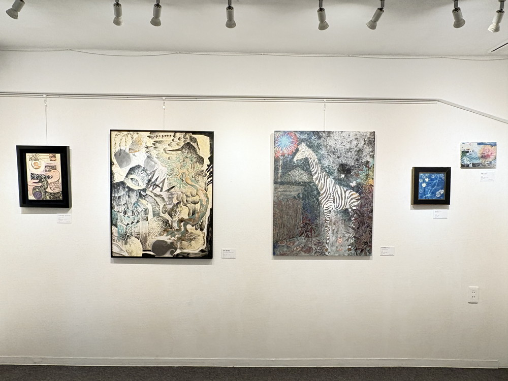 ギャラリー第1では 『李丹/周麗娜2人展』 本日から開催です。 開催