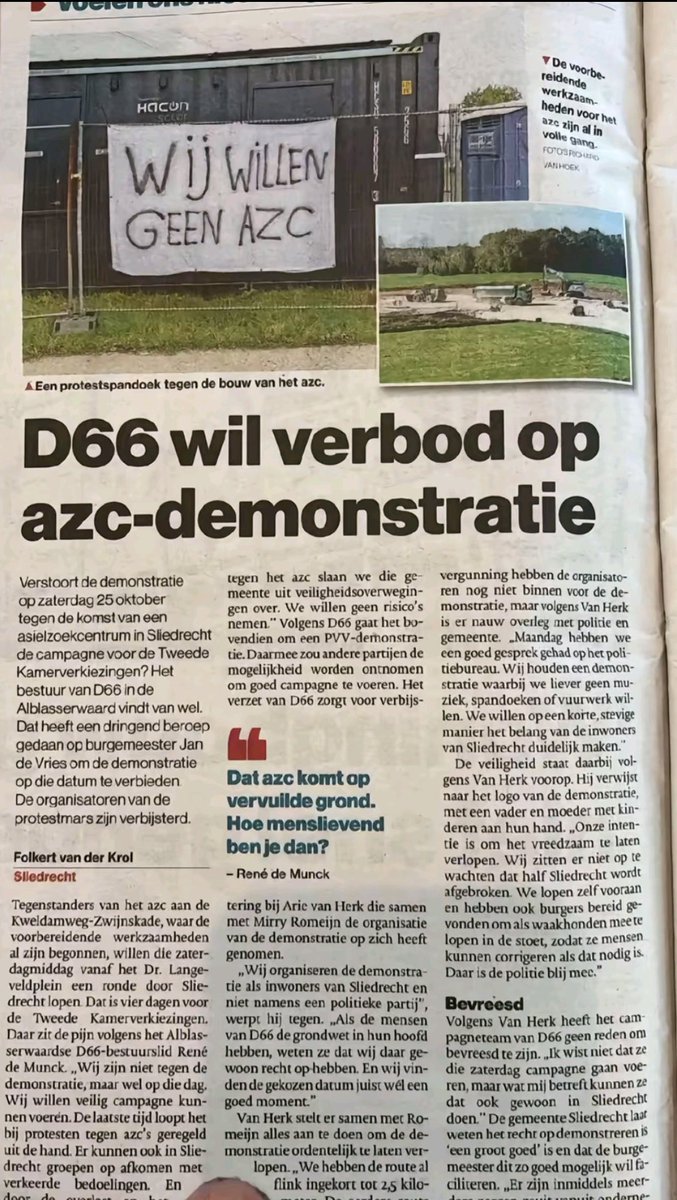 <a href="/ikgeefnooitop/">🌷Drs. Jol@ndE🌷🇳🇱🧡🇮🇱</a> Daarom zijn de gemeenteraad verkiezingen op 18 maart belangrijk.
Stem FvD, PVV of op een plaatselijke partij anders wordt Nederland èèn groot AZC.