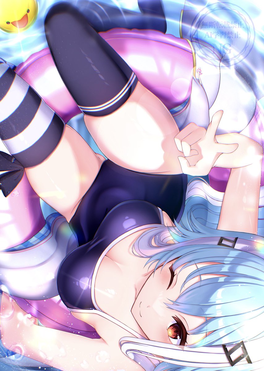 いちかのぷかぷか浮いてみた！“٩ﾉ( *＾ᗜ＾)θ♬*゜
#sdvx_art