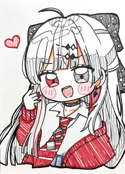 友達にあげた絵ガミサン