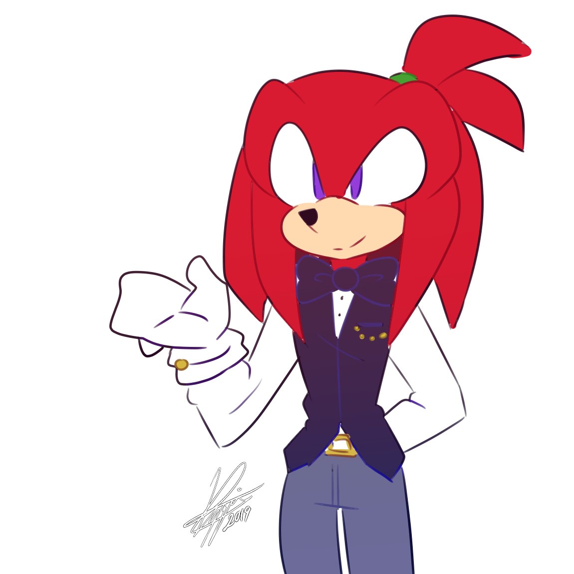 WonikSonik's tweet image. Knuckles Redraw 2026/2019 ❤️

#KnucklesTheEchidna #fanart #redraw