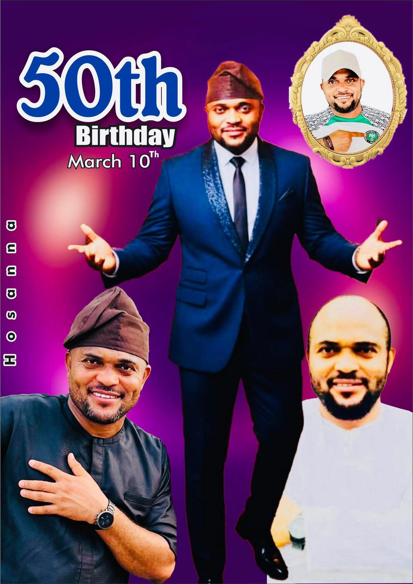 OsosaChris's tweet photo. It’s landing Big….8 days to go!
#OfficialCountDown #Jubilee #50 #Hosanna https://t.co/KvL88lMcVp