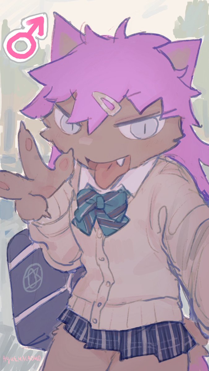 aguemacaomo's tweet photo. 春だね！まやちくん(OC) https://t.co/Lu7VELhXa3