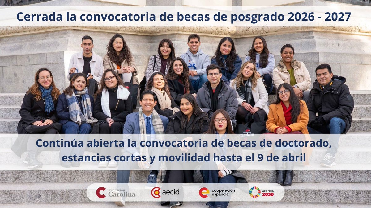 Fundación Carolina tweet media