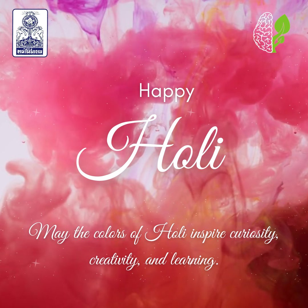 MhwcSvkm's tweet photo. May the colors of Holi inspire curiosity, creativity, and learning. Happy Holi everyone! https://t.co/LnMj08Txvc