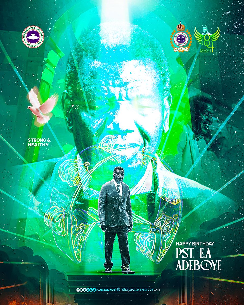 Happy Birthday to our dear Daddy G.O.!

We feel so blessed to live in a time where we can see firsthand what God can do with a life fully surrendered to Him. Thank you for believing in us—even when you set the bar so high that surpassing you feels like it would take a literal